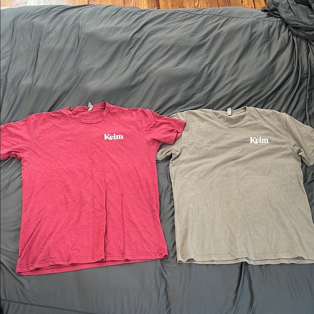 Keim Red and Gray T-Shirts